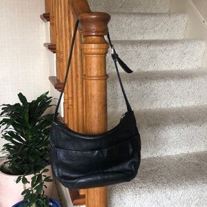 Stone Mountain 90s Black Shoulder Purse